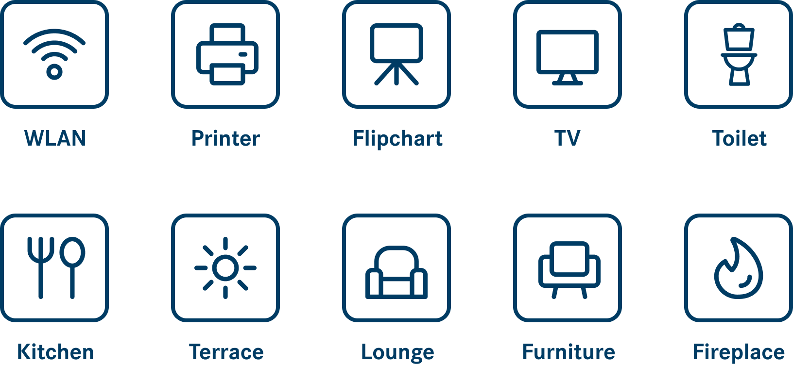 Facilities at the Spreewalker event location